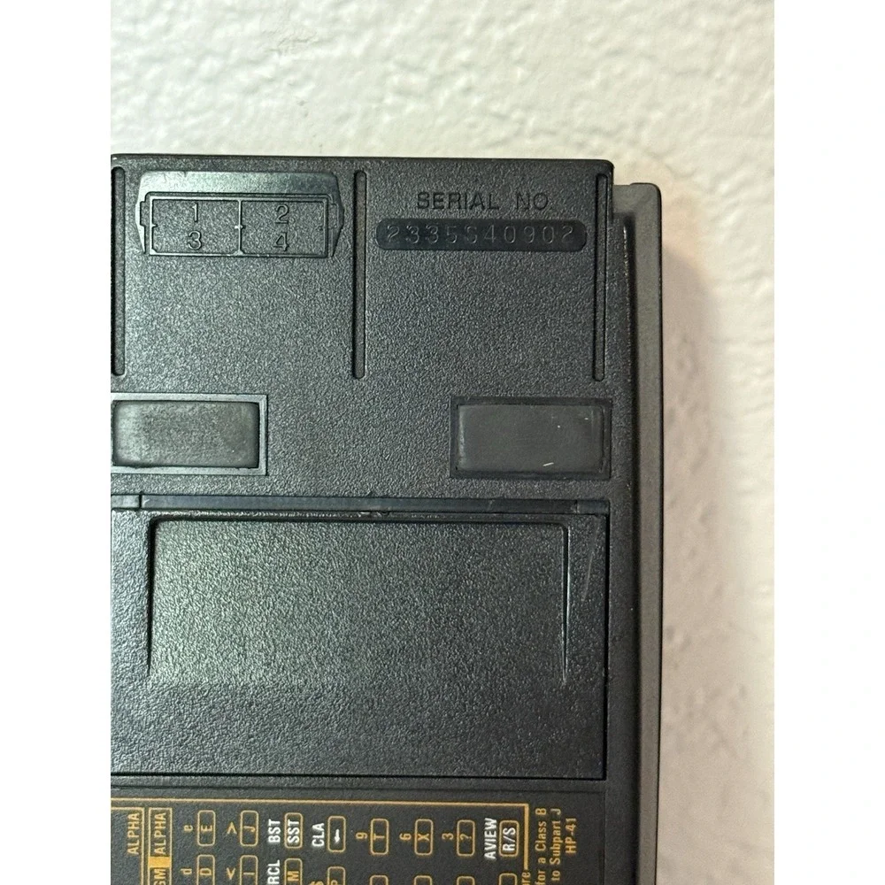 HP-41CV Vintage Hewlett Packard Programmable Scientific Calculator Tested Clean‎